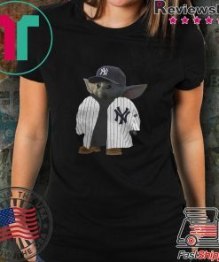 New York Yankee baby Yoda shirt