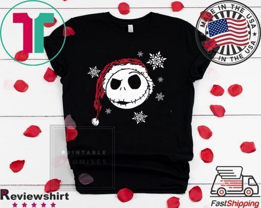 Nightmare Before Christmas Snowflake Shirt