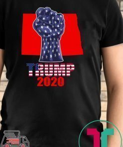 North Dakota 4 President Donald Trump 2020 Election Us Flag Shirt