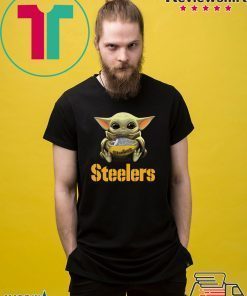 Official Baby Yoda Hug Pittsburgh Steelers Shirt