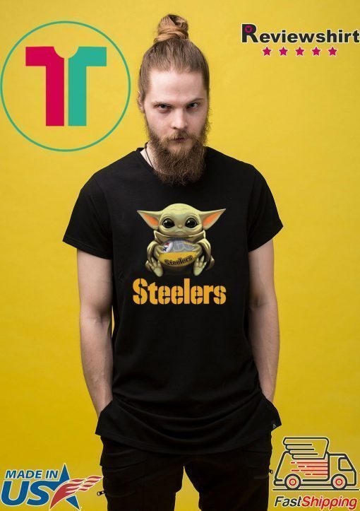 Official Baby Yoda Hug Pittsburgh Steelers Shirt