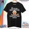 Official Gingerbread House Construction Crew Decorating Shirt