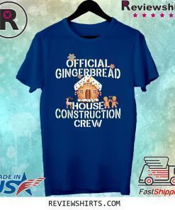 Official Gingerbread House Construction Crew Decorating Shirt
