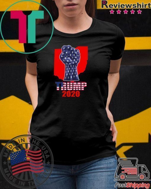 Ohio For President Donald Trump 2020 Election Us Flag Shirt