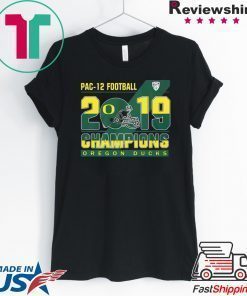 Oregon Ducks pac 12 football 2019 champions shirt