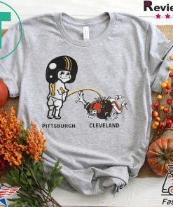 Pittsburch Pee Cleveland Shirt