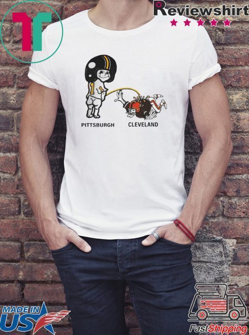 Pittsburch Pee Cleveland Shirt