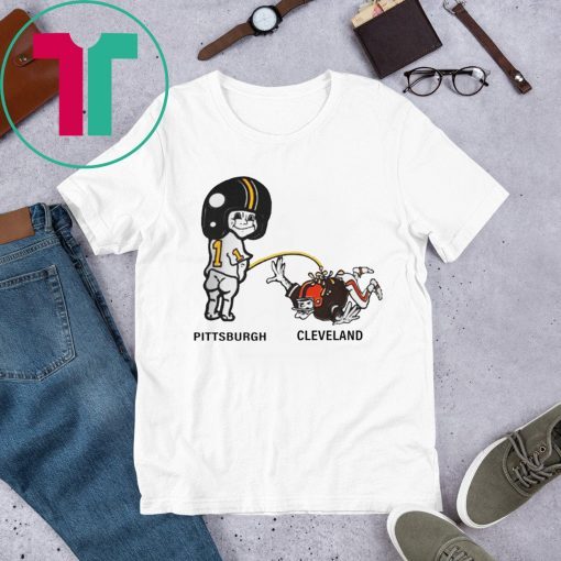 Official Pittsburch Pee Cleveland Shirt