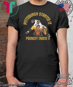 Pittsburgh Started It Pouncey Ended It Funny T-Shirt