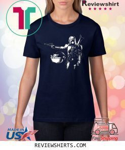 Pulp Mando The Mandalorian Yoda Baby T-Shirt