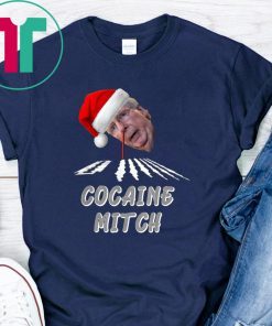 SANTA COCAINE MITCH CHRISTMAS SHIRT