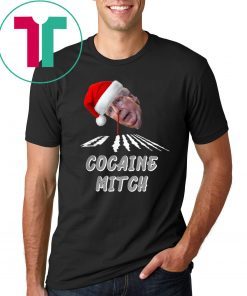 SANTA COCAINE MITCH CHRISTMAS SHIRT