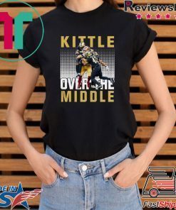 San Francisco 49ers vs New Orleans Saints Kittle Over The Middle Shirt