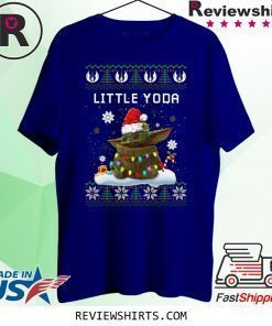 Santa Baby Yoda little Yoda ugly christmas 2020 t-shirt