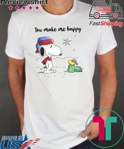 Snoopy You make Me Happy Shirt