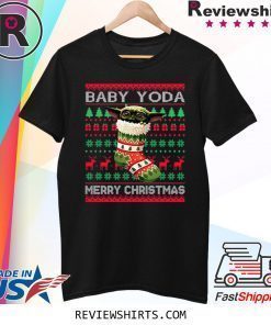 Socks Baby Yoda Merry Christmas Ugly Christmas Shirt