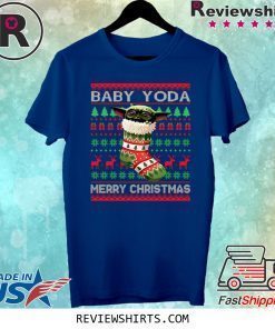 Socks Baby Yoda Merry Christmas Ugly Christmas Shirt