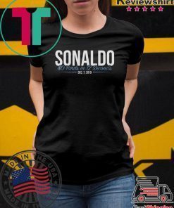 Sonaldo 80 Yards In 12 Seconds Shirt