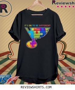 St Louis Blues It's ok to be different t-shirt