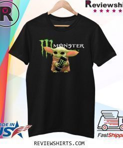 Star Wars Baby Yoda Hug Monster Energy Shirt