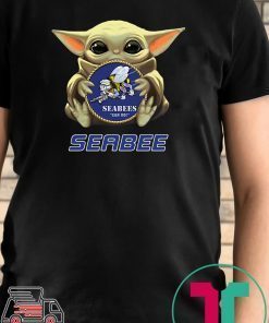 Star Wars Baby Yoda Hug Seabee Shirt