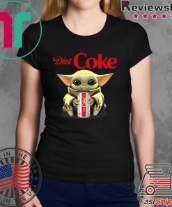 Star Wars Baby Yoda hug Diet Coke shirt