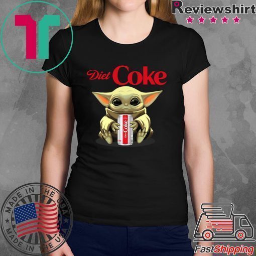 Star Wars Baby Yoda hug Diet Coke shirt