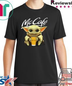 Star Wars Baby Yoda hug McCafe shirt