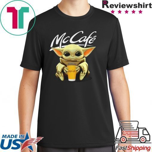 Star Wars Baby Yoda hug McCafe shirt