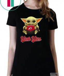 Star Wars Baby Yoda hug Utah Utes shirt