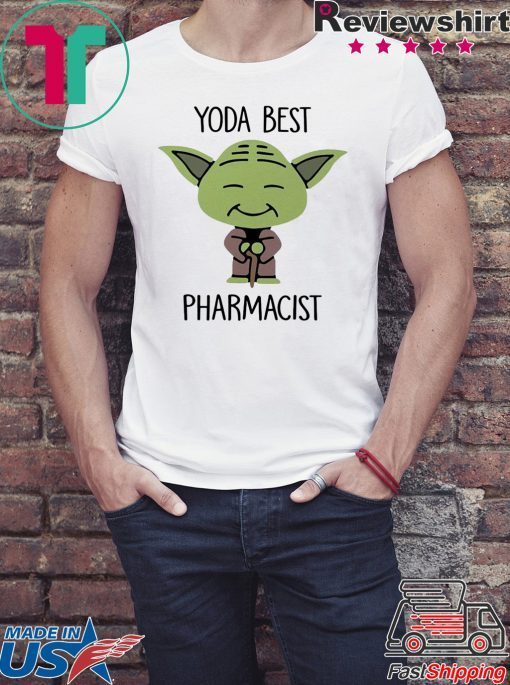 Star Wars Yoda best pharmacist shirt