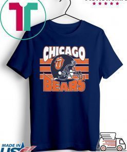 THE ROLLING STONES Chicago Bears Shirt