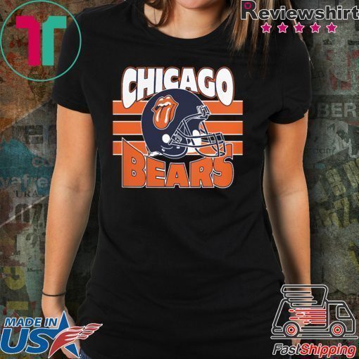 THE ROLLING STONES Chicago Bears Shirt