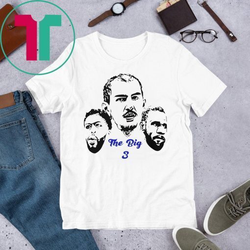 The Big 3 T-Shirt Los Angeles Lakers - Lebron James, Anthony Davis, Alex Caruso