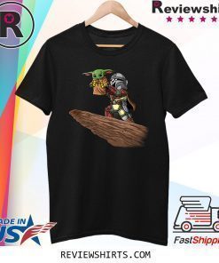 The Cute King Baby Yoda Mandalorian Tee Shirt