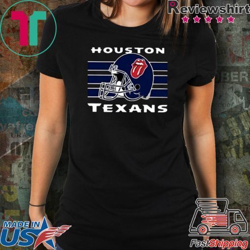 The Rolling Stones Houston Texans shirt