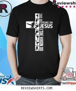 This Boy Runs on Jesus and Tae Kwon Do Shirt