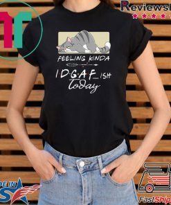 Tired Cat Feeling Kinda IDGAF Ish Today 2020 Shirt