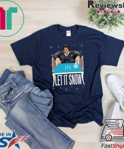 Tony Montana Walmart Cocaine Santa Let It Snow T-Shirt