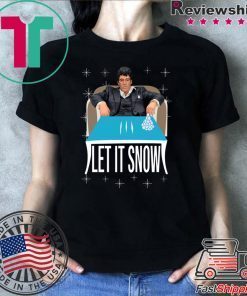 Tony Montana Walmart Cocaine Santa Let It Snow T-Shirt
