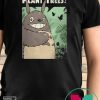 Totoro plant trees shirt