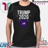Trump 2020 President land of the free shirt