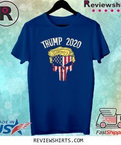 Trump 2020 Skull US Flag Shirt