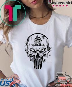 Viking Until Valhalla Skull Shirt