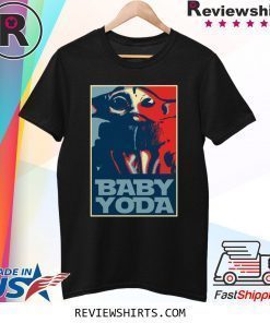 Vintage Baby Yoda Hope Poster Shirt