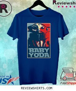 Vintage Baby Yoda Hope Poster Shirt