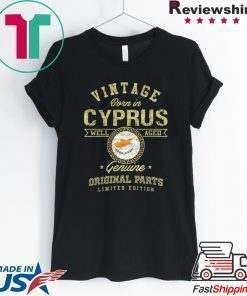 Vintage Cyprus In Qatar Well Aged Genuine Original Parts Limited Edition Shirt