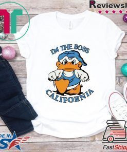 Vintage I'm The Boss California Duck T-Shirt
