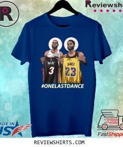 Wade and James One Last Dance Shirt