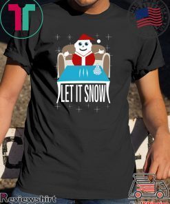 Walmart Cocaine Santa Let It Snow Mens T-Shirt